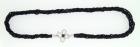 Collana 6 fili onice con chiusura argento rodiata e zirconi
